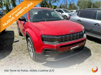 Usata Jeep Avenger Altitude 101 CV (74 kW) 2024 Rosso SUV