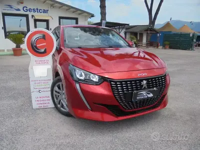 Usata Peugeot 208 Active 75 CV (55 kW) 2020 Rosso Utilitaria