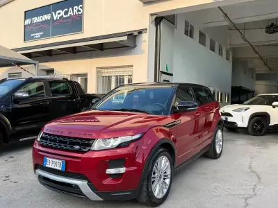Usata Land Rover Range Rover evoque Dynamic 190 CV (139 kW) 2013 Rosso SUV