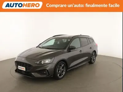Usata Ford Focus ST-Line 125 CV (91 kW) 2020 Grigio Station wagon