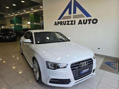 Usata Audi A5 Sportback Ambiente 190 CV (139 kW) 2015 Bianco Utilitaria