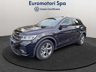 Usata VW T-Roc R-line 150 CV (110 kW) 2023 Nero SUV
