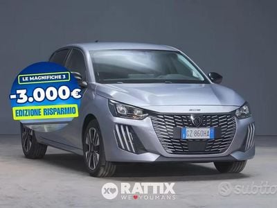 Usata Peugeot 208 Allure 101 CV (74 kW) 2025 Grigio artense Utilitaria