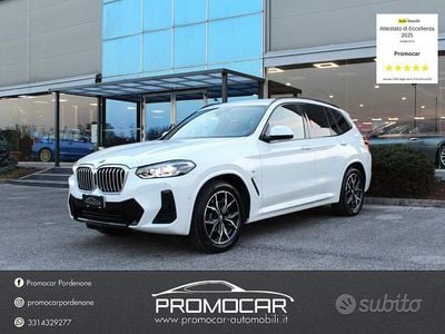 Usata BMW X3 M Sport 190 CV (139 kW) 2022 Bianco SUV