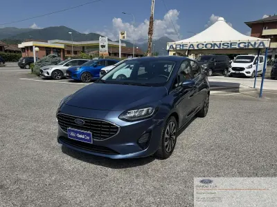 Usata Ford Fiesta Titanium 125 CV (91 kW) 2023 Blu/azzurro Utilitaria