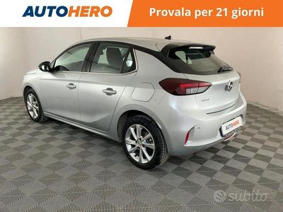 Usata Opel Corsa Elegance 102 CV (75 kW) 2022 Argento Utilitaria