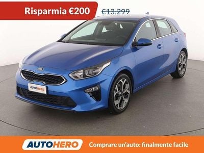 Begagnad Kia Ceed 116 HK (85 kW) 2021 Blå Halvkombi