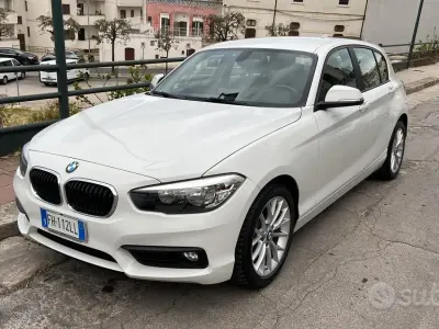 Usata BMW 118 Efficient Dynamics 150 CV (110 kW) 2017 Bianco Utilitaria