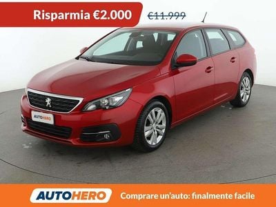 Usata Peugeot 308 Business-Line 131 CV (96 kW) 2018 Rosso Station wagon