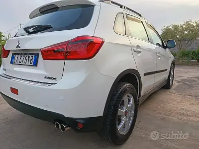 Usata Mitsubishi ASX 116 CV (85 kW) 2014 Bianco SUV
