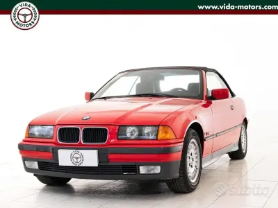 Usata BMW 318 Cabriolet Efficient Dynamics 115 CV (84 kW) 1996 Rosso Cabrio