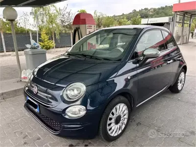 Usata Fiat 500 Lounge 69 CV (50 kW) 2019 Bluazzurro Utilitaria