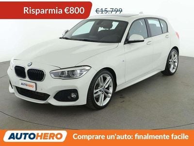 Usata BMW 116 M Sport 116 CV (85 kW) 2017 Bianco Utilitaria