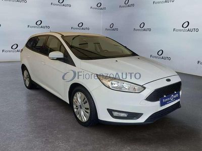 Usata Ford Focus 120 CV (88 kW) 2018 Bianco Station wagon
