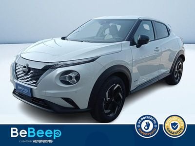 Usata Nissan Juke N-Connecta 143 CV (105 kW) 2023 Bianco pastello SUV