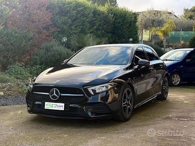 Usata Mercedes A200 Premium 150 CV (110 kW) 2021 Nero Berlina
