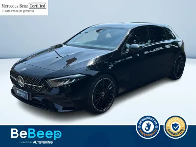 Usata Mercedes A180 Advanced Plus 136 CV (100 kW) 2023 Nero metallizzato Berlina