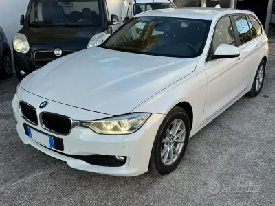 Usata BMW 320 Efficient Dynamics 184 CV (135 kW) 2014 Bianco Station wagon
