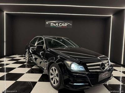 Usata Mercedes C200 Classic 136 CV (100 kW) 2011 Nero Berlina