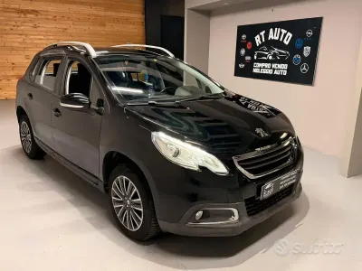 Usata Peugeot 2008 Allure 82 CV (60 kW) 2014 Nero SUV