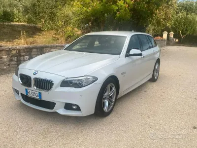 Usata BMW 520 M Sport 190 CV (139 kW) 2014 Bianco Station wagon