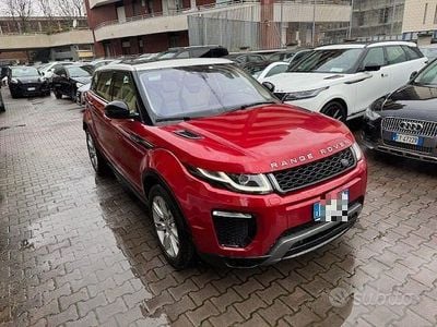 Usata Land Rover Range Rover evoque 180 CV (132 kW) 2015 Rosso SUV