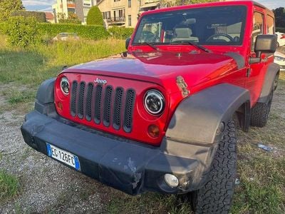 Usata Jeep Wrangler Sport 177 CV (130 kW) 2011 Rosso SUV