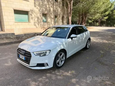 Usata Audi A3 Sport 116 CV (85 kW) 2017 Bianco Berlina