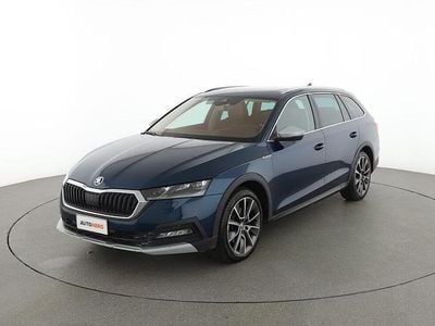 Usata Skoda Octavia Scout 4x4 200 CV (147 kW) 2021 Blu