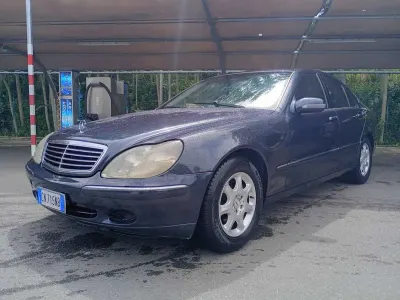 Usata Mercedes S320 197 CV (144 kW) 2001 Blu magnesio Berlina