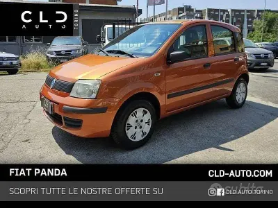 Usata Fiat Panda Active 60 CV (44 kW) 2007 Arancione Utilitaria