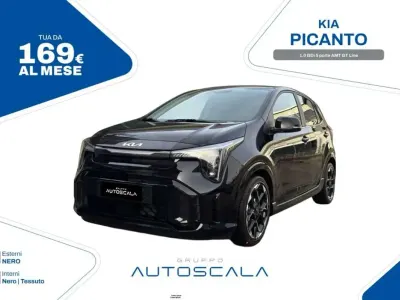 Usata Kia Picanto GT-Line 79 CV (58 kW) 2025 Pearl black Utilitaria