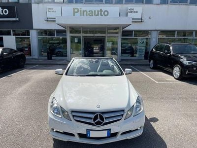 Usata Mercedes E220 Executive 2010 Bianco Cabrio