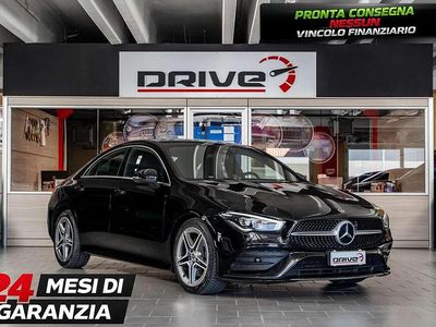 Usata Mercedes CLA200 Premium 150 CV (110 kW) 2021 Nero Berlina
