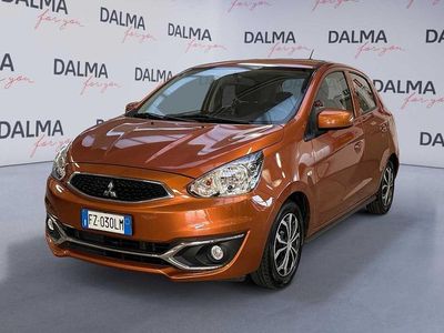 Usata Mitsubishi Space Star 71 CV (52 kW) 2020 Arancione Utilitaria