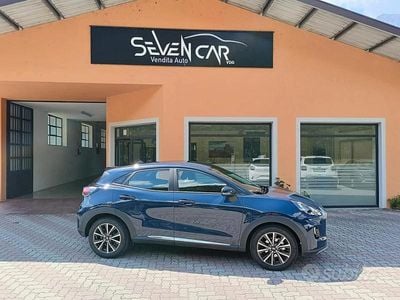 Usata Ford Puma Titanium 125 CV (91 kW) 2022 Blu Berlina