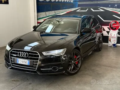 Usata Audi A6 S-Line 320 CV (235 kW) 2017 Nero Station wagon