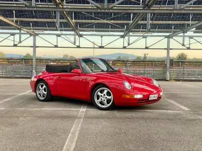 Usata Porsche 911 Carrera Cabriolet 272 CV (200 kW) 1994 Rosso Cabrio