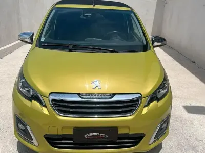 Usata Peugeot 108 Allure 72 CV (52 kW) 2019 Giallo Utilitaria
