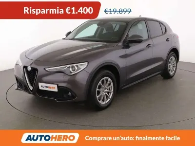 Brugt Alfa Romeo Stelvio Business 179 HK (131 kW) 2018 Grå SUV