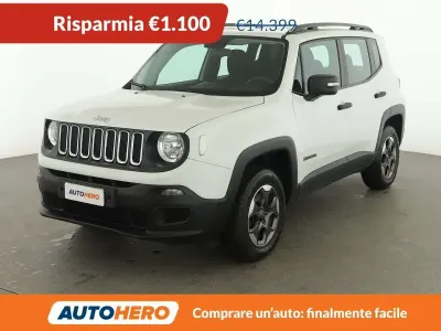 Usata Jeep Renegade Sport 140 CV (102 kW) 2018 Bianco SUV
