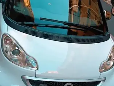 Begagnad Smart ForTwo Cabrio 71 HK (52 kW) 2008 Vit Cab