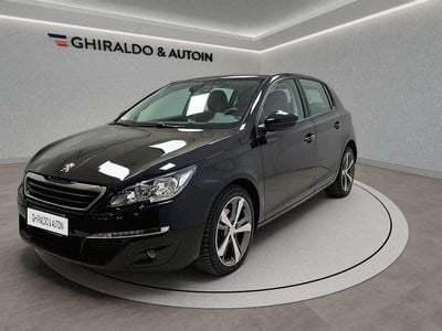 Usata Peugeot 308 Allure 120 CV (88 kW) 2015 Nero Utilitaria