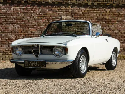Usata Alfa Romeo Giulia 106 CV (77 kW) 1966 Bianco Cabrio