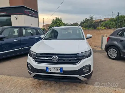 Usata VW T-Cross Style 95 CV (69 kW) 2020 Bianco SUV