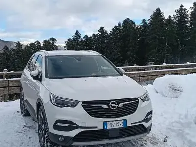 Usata Opel Grandland X 120 CV (88 kW) 2018 Bianco SUV