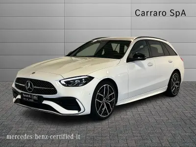 Usata Mercedes 220 Advanced 200 CV (147 kW) 2024 Bianco puro Station wagon