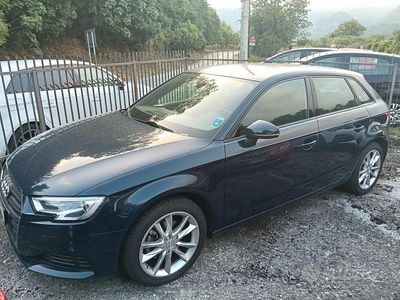 Usata Audi A3 Sport 110 CV (80 kW) 2017 Blu Berlina