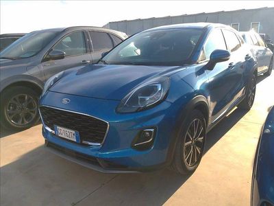 Usata Ford Puma Titanium 125 CV (91 kW) 2022 Blu SUV