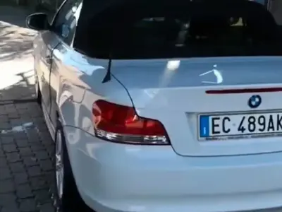 Usata BMW 118 Cabriolet Efficient Dynamics 143 CV (105 kW) 2010 Bianco Cabrio